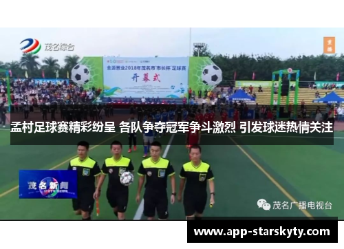 孟村足球赛精彩纷呈 各队争夺冠军争斗激烈 引发球迷热情关注
